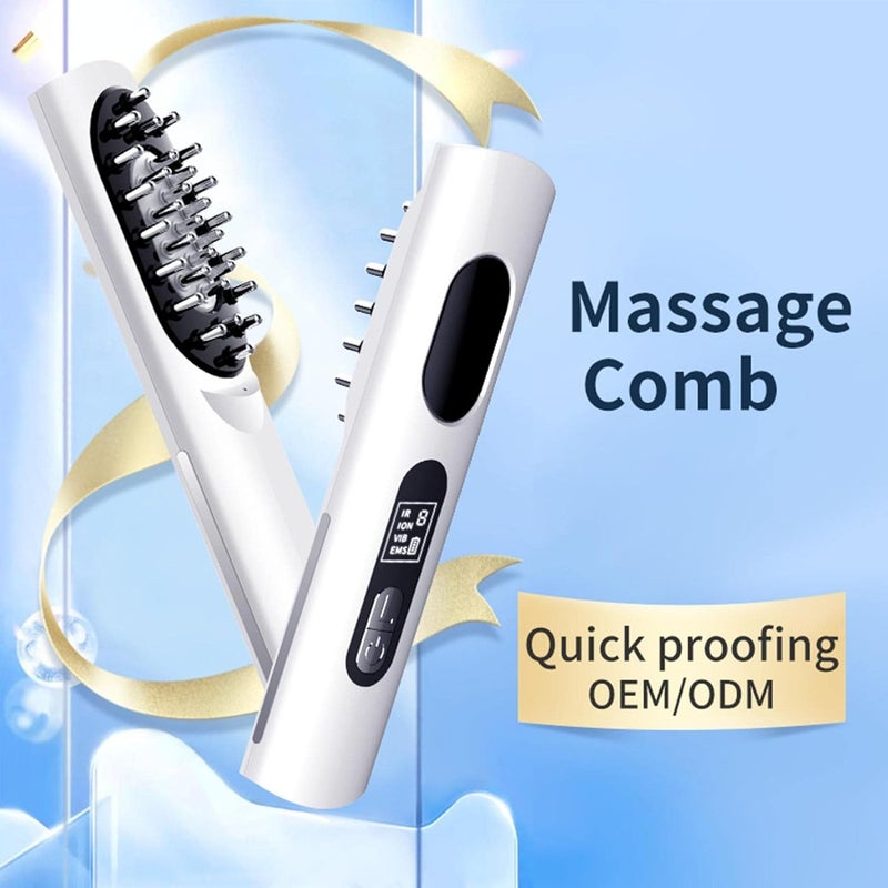 windforgecraft 2 Scalp Applicator Comb - Head Massager Scalp Stress Relax | Scalp Applicator Comb, Head Massager for Hair Scalp Treatments and Growth Strop-au - Image 5