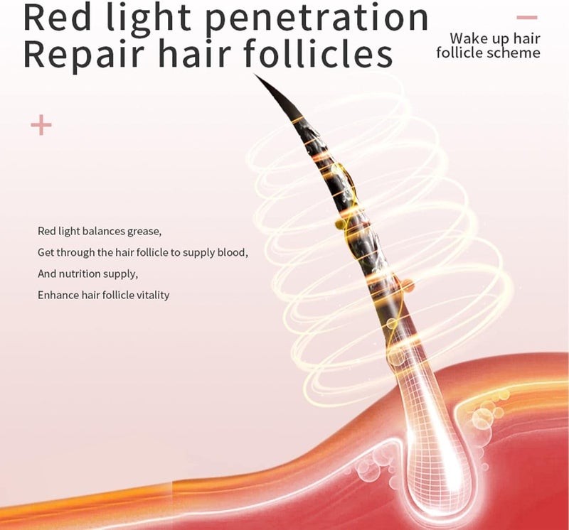 windforgecraft 2 Scalp Applicator Comb - Head Massager Scalp Stress Relax | Scalp Applicator Comb, Head Massager for Hair Scalp Treatments and Growth Strop-au - Image 3