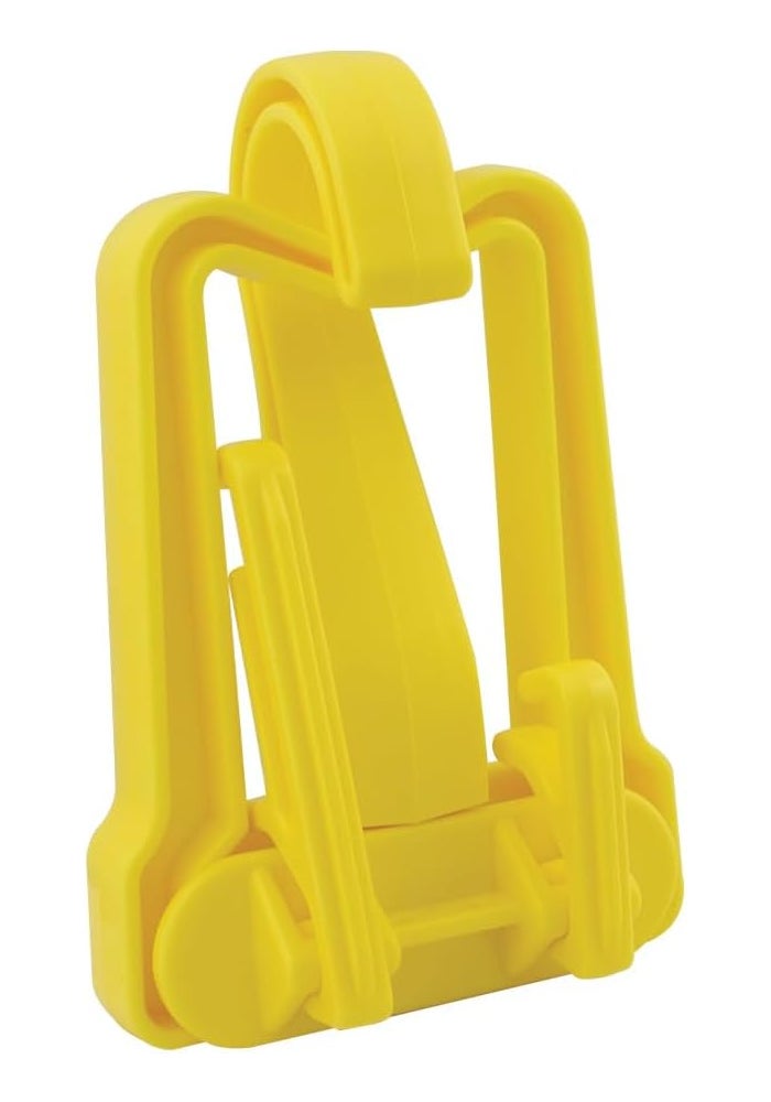 XS Scuba Travel BC Hanger - Yellow, Compact and Foldable Design for Diving Gear - Image 2