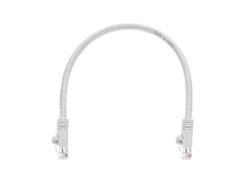 Monoprice 1FT 24AWG Cat6 550MHz UTP Ethernet Bare Copper Network Cable - White - Image 4