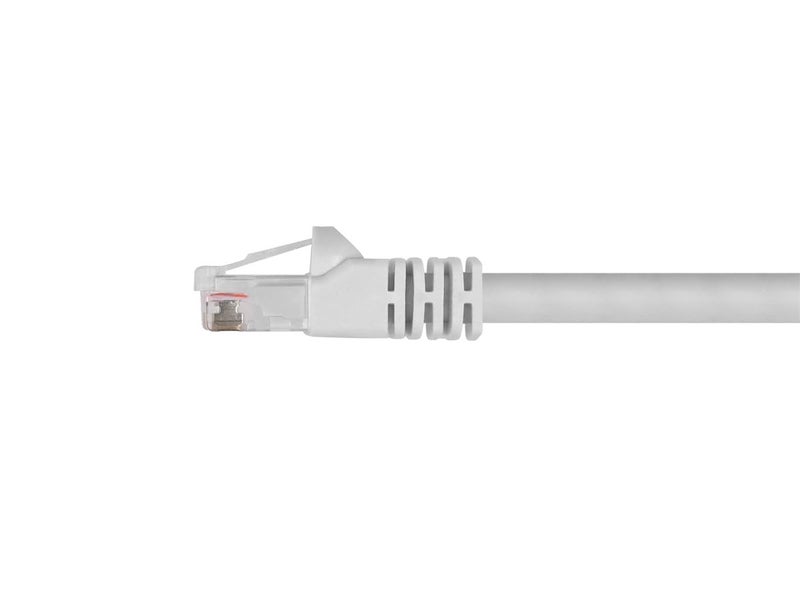 Monoprice 1FT 24AWG Cat6 550MHz UTP Ethernet Bare Copper Network Cable - White - Image 2