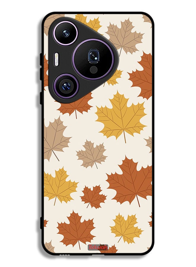 Tolwak Huawei Pura 70 Pro Protective Case Cover Autumn Leaves - Image 1