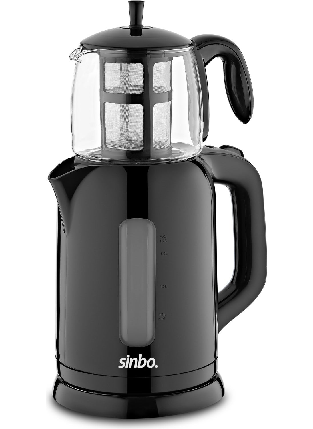 Sinbo طقم شاي كهربائي STM-5840 مع إبريق شاي زجاجي  - Image 2