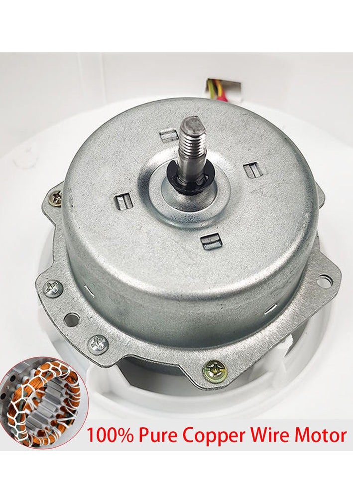 TEMPO Tempo Ceiling Exhaust Fan 8 Inch Modern Design and High Efficiency  - Image 5
