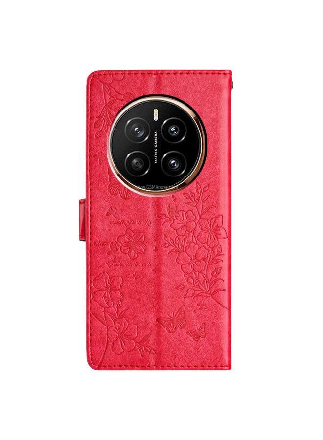 Zaboon Case For Honor Magic7 Pro Butterflies And Flowers Leather Phone Case - Image 4