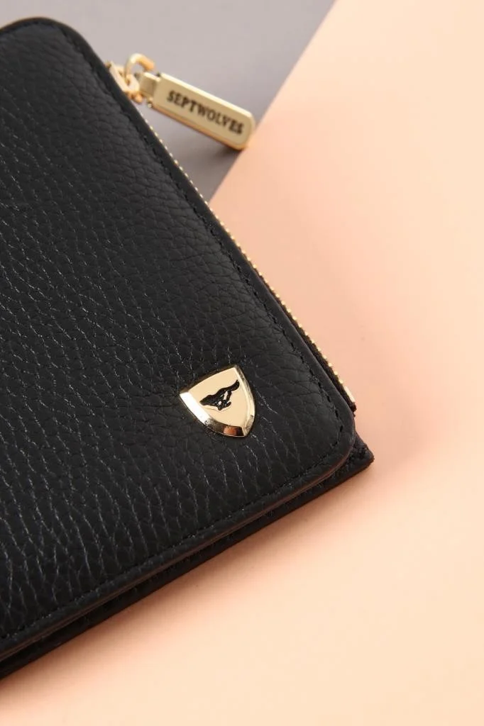 Septwolves Snowdrop Leather Women's Card Holder and Wallet