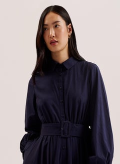 Ted Baker Button Down Belt Detail Dress  - Image 3