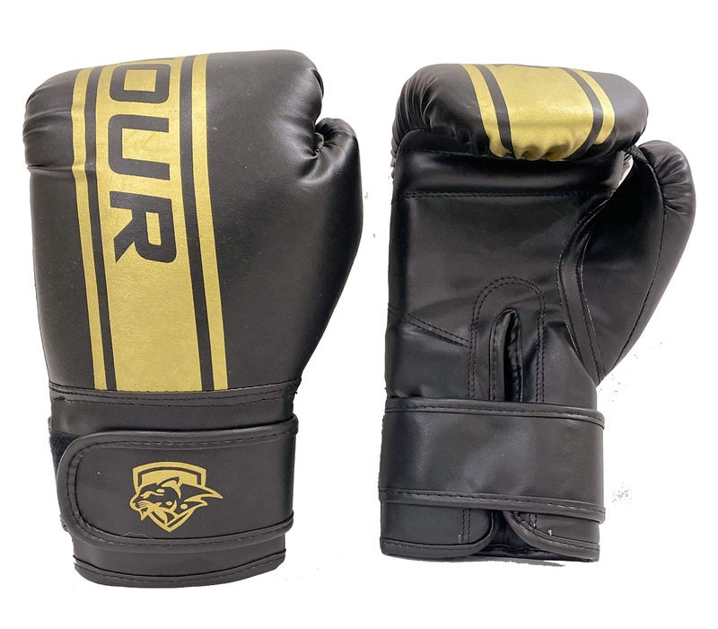 IWIN Rmour Pro Style Training Boxing Gloves Gold (8 oz) - Image 3