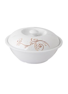 CC Bin Shihon 80 Piece Melamine Dinner Set Plain White Suitable for Everyday Use Microwave Safe and Dishwasher Safe  - Image 4