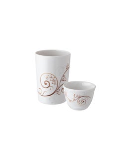 CC Bin Shihon 80 Piece Melamine Dinner Set Plain White Suitable for Everyday Use Microwave Safe and Dishwasher Safe  - Image 5