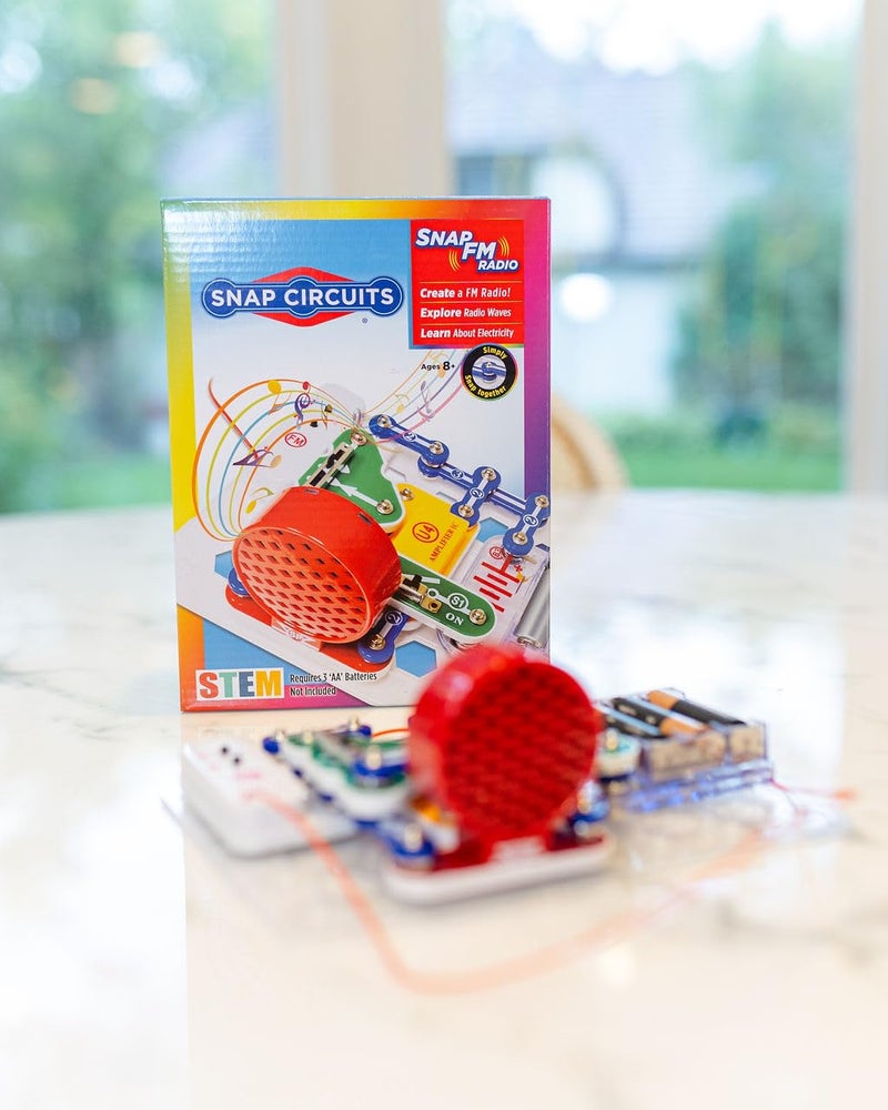 Snap Circuits Elenco STEM Toy Radio KIT | for Kids 8+ yrs | Electronics KIT | Science KIT for Kids | DIY STEM KIT | SNAP Circuits STEM - Image 4
