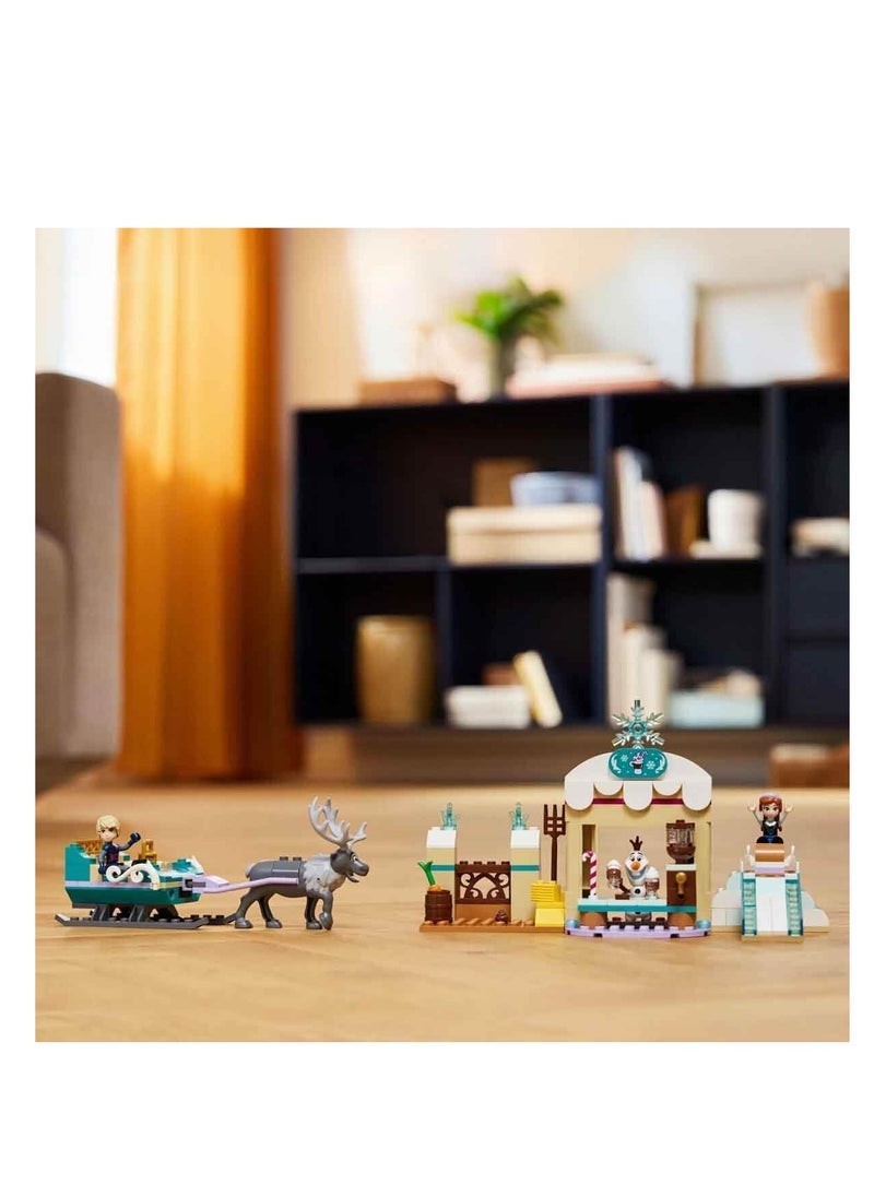 LEGO LEGO Anna Sleigh Adventure Disney Frozen Building Toy Set 43256  - Image 3