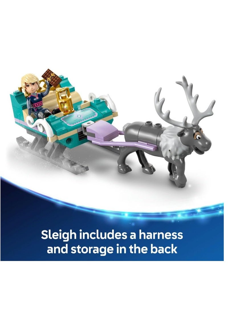 LEGO Anna Sleigh Adventure Disney Frozen Building Toy Set 43256