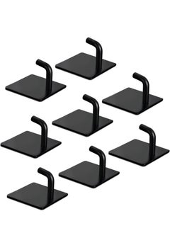 Gonice Hooks Adhesive Wall Hooks Bathroom Hanger Self-adhesive Heavy Duty Towel Shower Hooks Wall Mount Stick On 304 Stainless Steel Hooks for Hanging Towel  - Image 1
