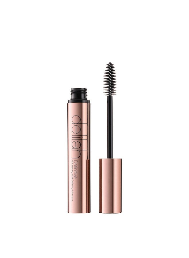 delilah  Definitive Volumising And Defining Mascara Carbon Unique Yshaped Brush Strengthening, Lengthening Black Mascara For Soft Eye Lashes Vegan Cruelty Free 7.5 Ml ; 0.25 Oz - Image 4