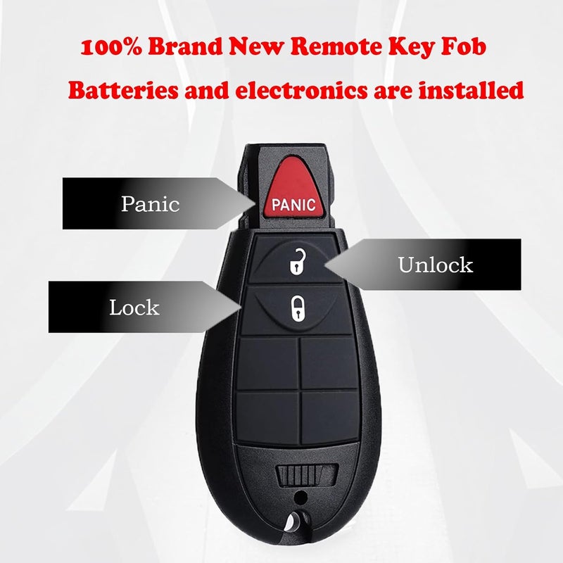 MechanMagic Key Fob Replacement for Dodge Ram 1500-5500 - Image 5