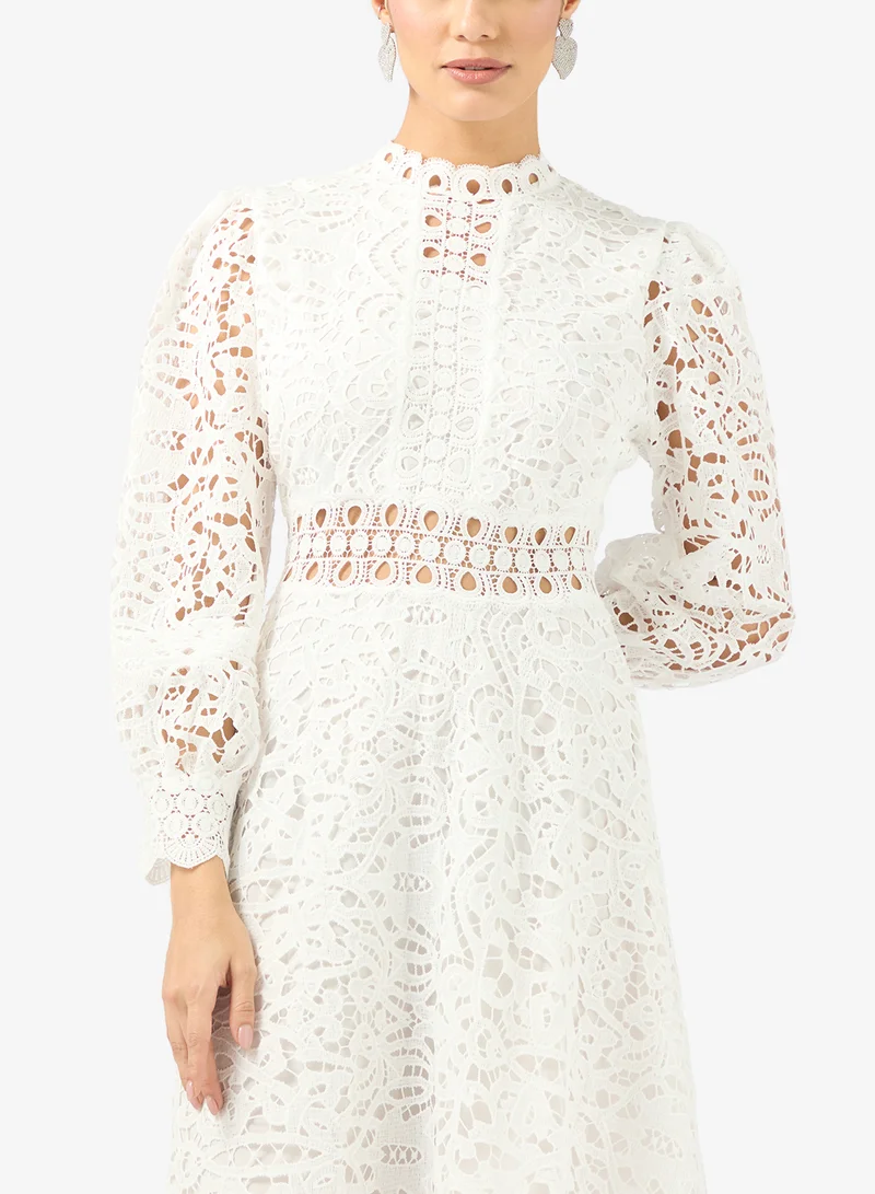 Khizana  Lace A-line Dress for Women | Best Price UAE