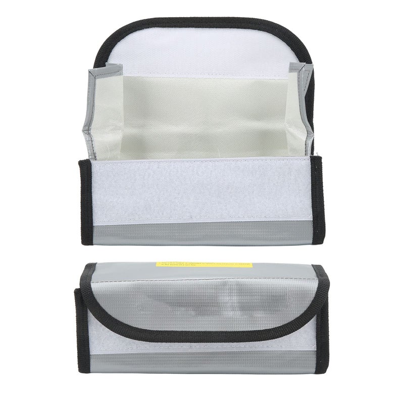 3Pcs Fireproof Lipo Battery Safe Bag For Storage And Charging Protection - Image 5