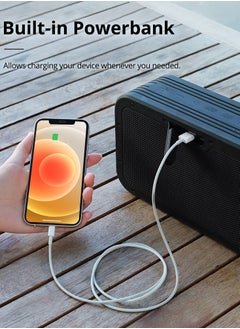 Tronsmart Tronsmart Force MAX 80W Bluetooth Speaker, Wireless Portable Speakers SoundPulse IPX6 against Water Bass 3D, Wireless Party Speaker - black  - Image 4