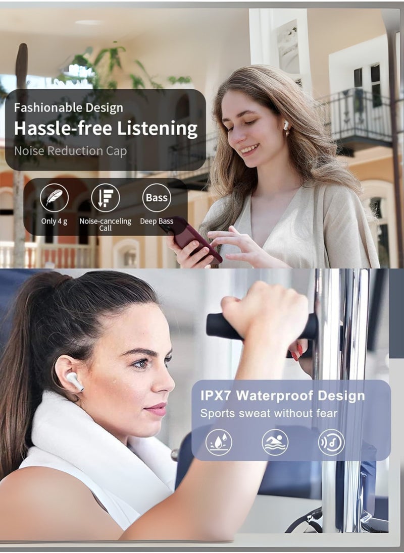 Hoco - Earbud with Wireless Charging (USB Lightning) - Image 1