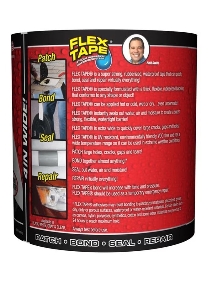 FLEX TAPE FLEX TAPE Seal Tape Black 4x5inch  - Image 5