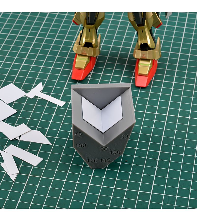 Grey Model Angle Grinding Jig Glue Board Building Aid Tool For 30 45 90 120 135 150 Degree Angle Grinding - Image 2