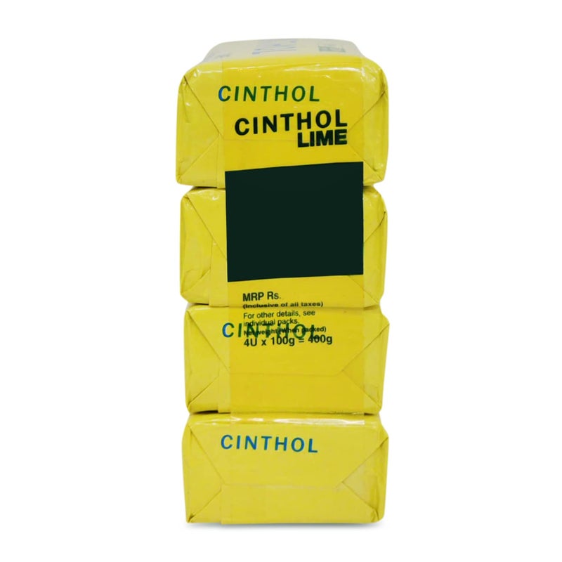 Cinthol صابون ديو سينثول ليمون المنعش من جودريج 100 جرام عبوة من 4 - Image 3