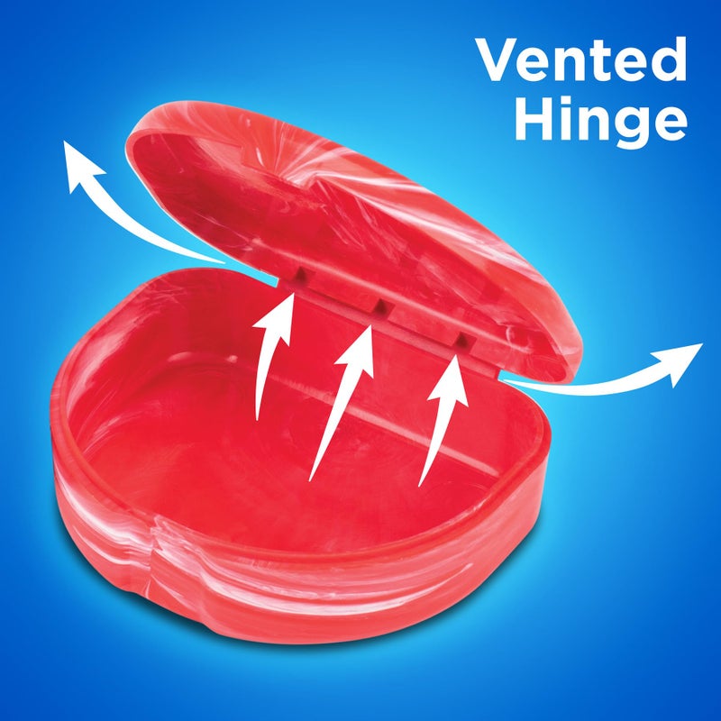 Practicon Marble Retainer Cases, Orthodontic Aligner Case, Mouth Guard Holder (3 Pack) (Assorted) - Image 4