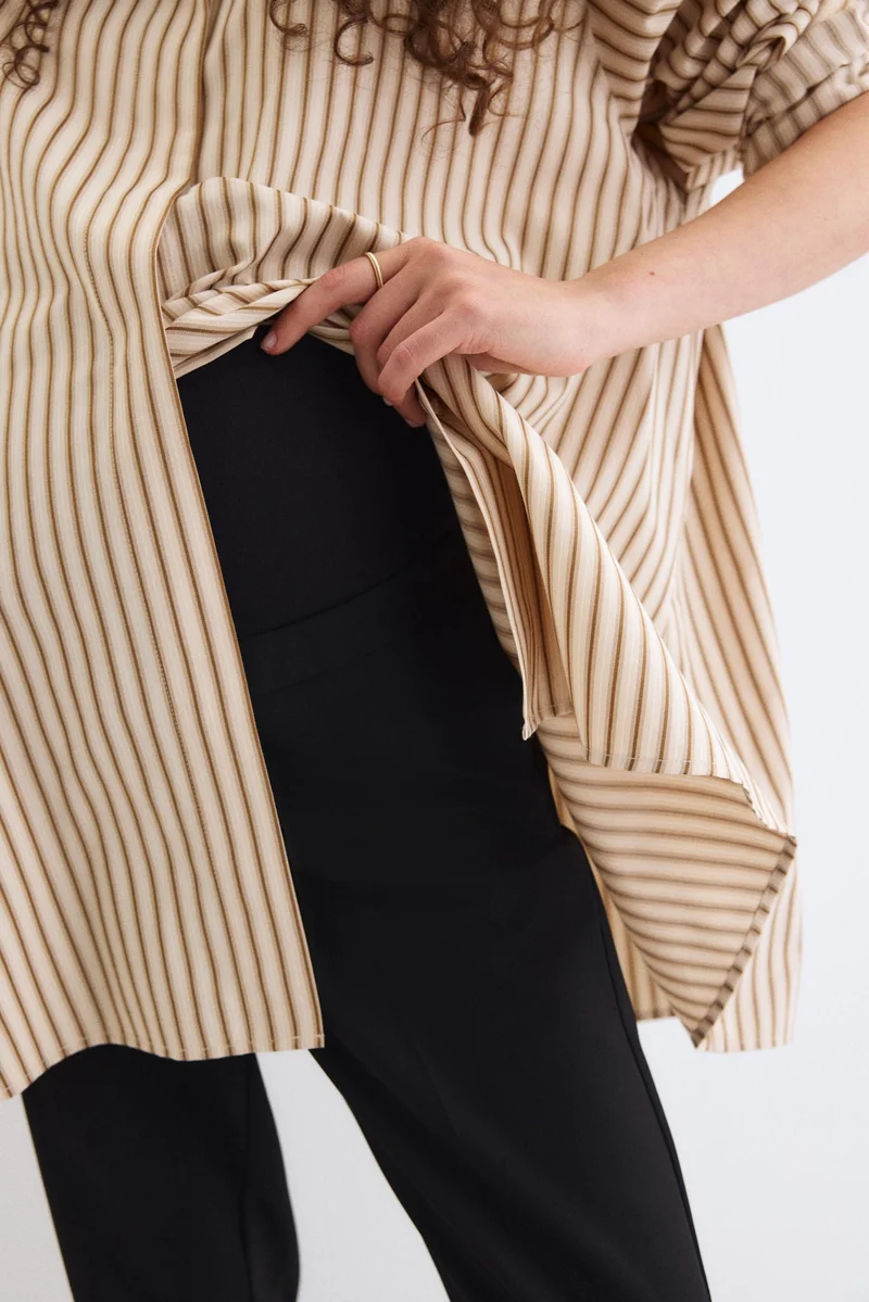 H&M  MAMA Cigarette trousers for Women | Best Price UAE