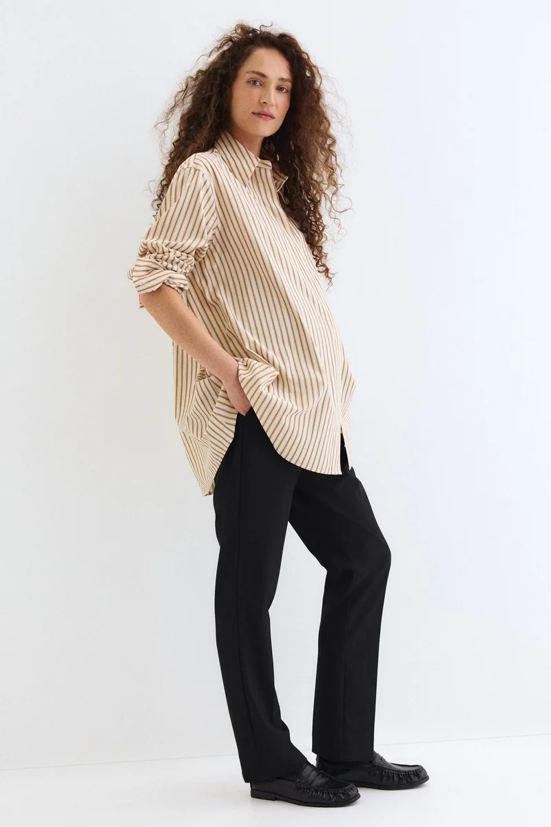 H&M  MAMA Cigarette trousers for Women | Best Price UAE