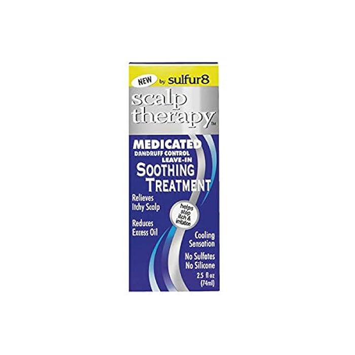 sulfur8 Sulfur 8 Medicated Dandruff Control Leave-In Soothing Treatment 2.5 oz - Image 1