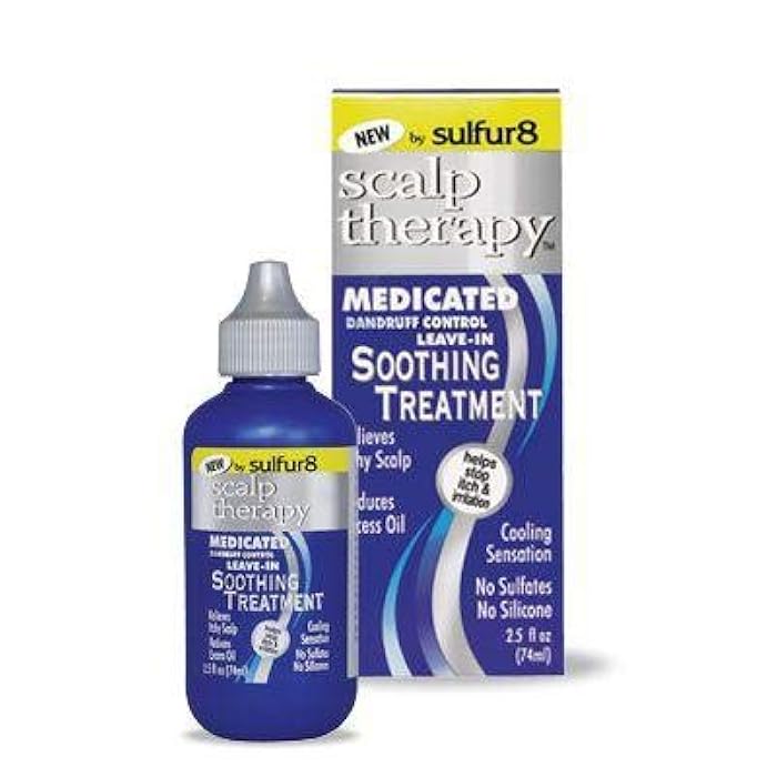 sulfur8 Sulfur 8 Medicated Dandruff Control Leave-In Soothing Treatment 2.5 oz - Image 2