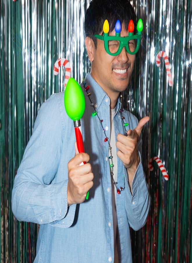 Cool Things Corp Cool Things Christmas Bulb Pen - Light Up Jumbo LED Lightbulb Pens (3 Pack, Red/Green/Blue), Festive Party Favor, Stocking Stuffer, Secret Santa, Holiday Gifts for Kids & Adults - Image 4