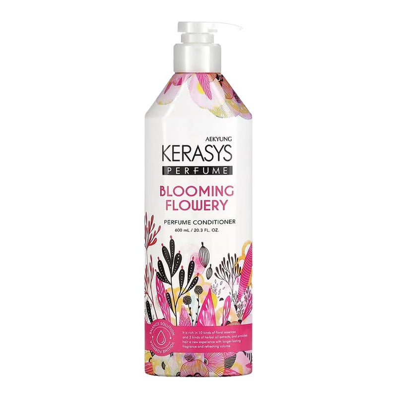 Kerasys Perfume Blooming Flowery 203 fl oz  600 ml Conditioner 1Pack