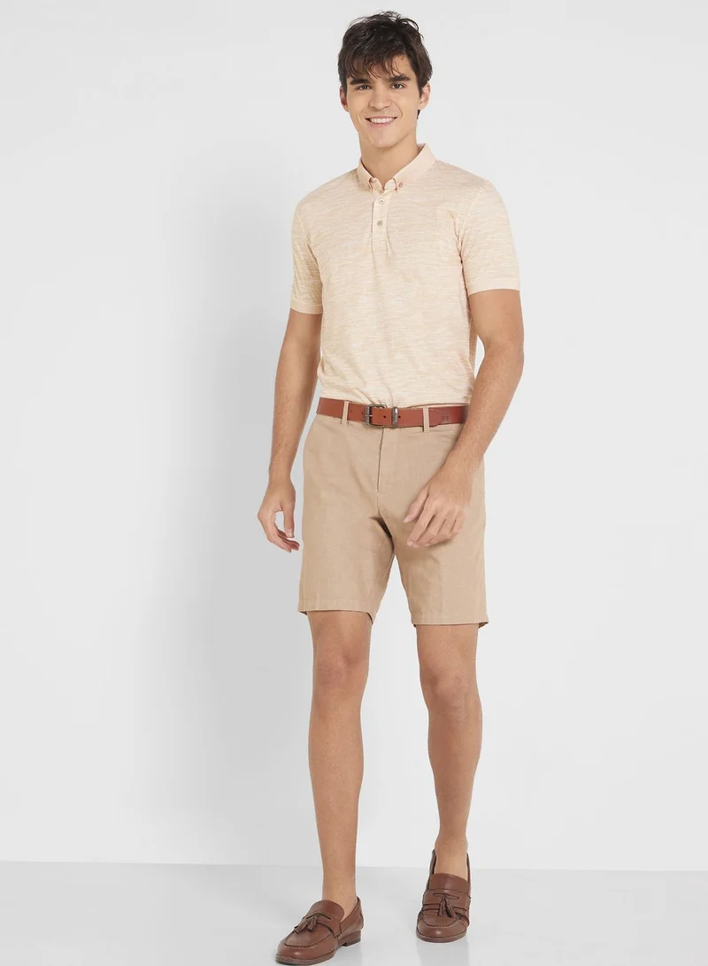 Robert Wood Short Sleeve Polo Shirt