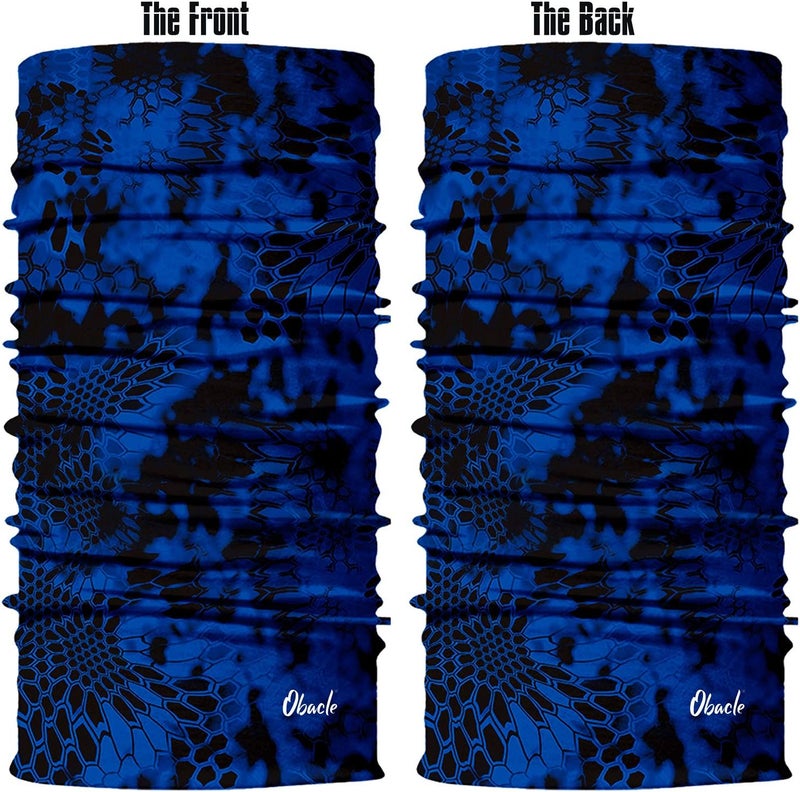 Obacle Seamless Face Mask Rave Bandana Men Women for Dust Sun Wind Protection - Image 3