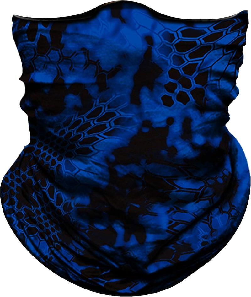 Obacle Seamless Face Mask Rave Bandana Men Women for Dust Sun Wind Protection - Image 1