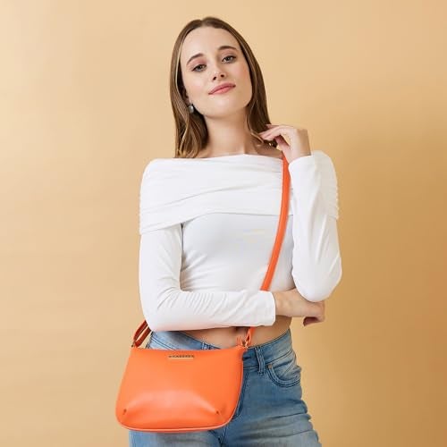 Caprese womens SHYLA SB Small ORANGE Sling Bag - Image 2