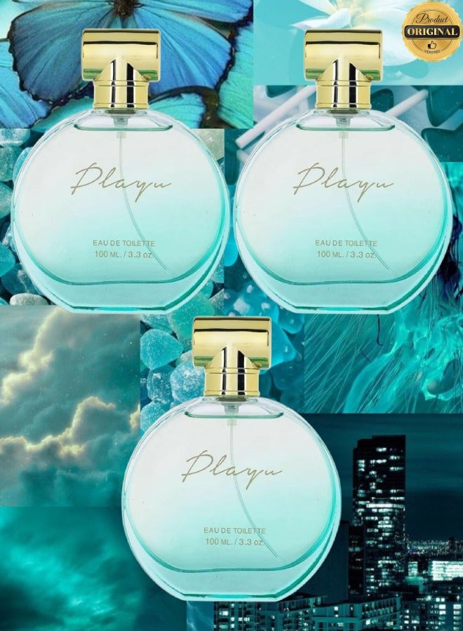 بلايا 3 قطع عطر بلايا 100 مل - Image 1