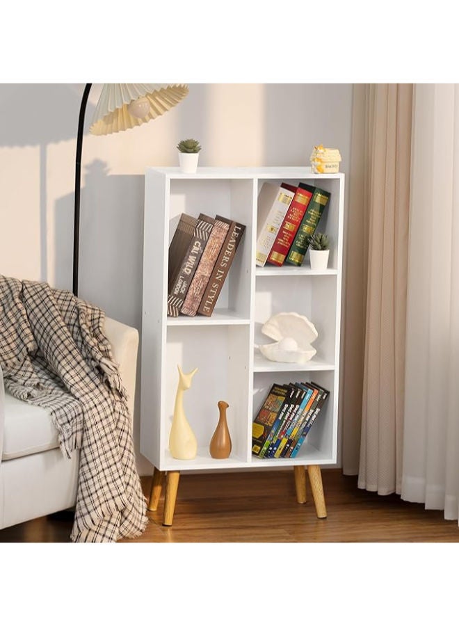 ماركة غير محددة مكتبة أنيقة وعملية مزيج مثالي بين التصميم والعملية لتنظيم كتبك وديكور منزلك.  - Image 2