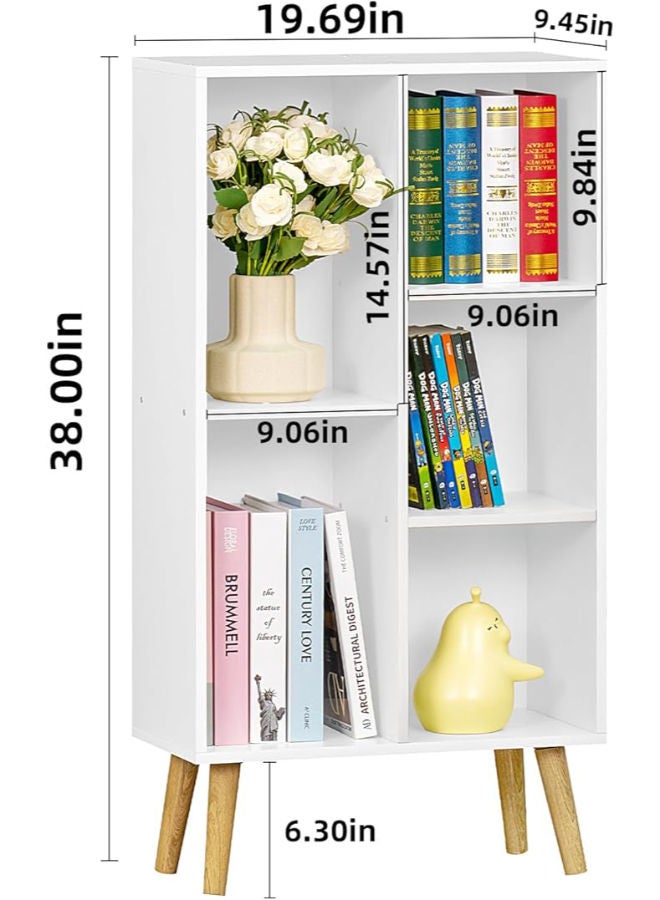 ماركة غير محددة مكتبة أنيقة وعملية مزيج مثالي بين التصميم والعملية لتنظيم كتبك وديكور منزلك.  - Image 3