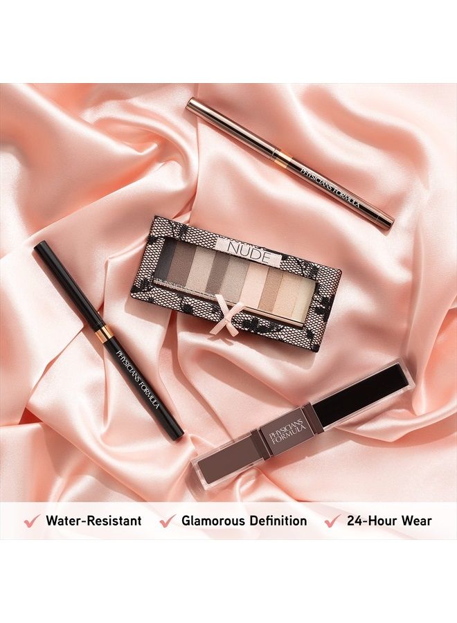 Physicians Formula مجموعة تعزيز العين المخصصة شيمر ستريب مع ظلال العيون، كحل وماسكارا، نود - Image 3