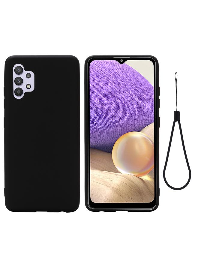 S-TOP Case For Samsung Galaxy A32 4G Solid Color Liquid Silicone Dropproof Full Coverage Protective Case - Image 2