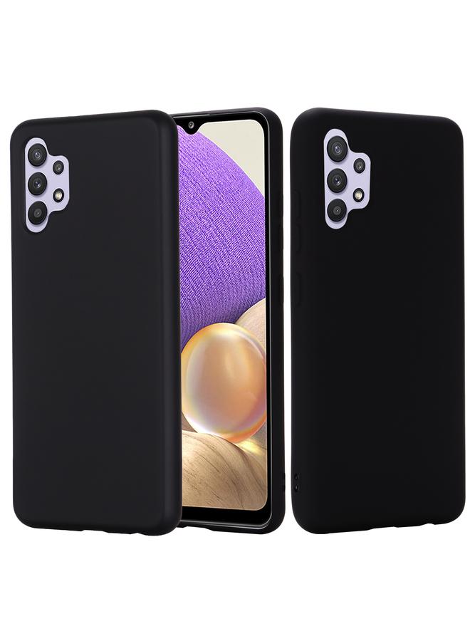S-TOP Case For Samsung Galaxy A32 4G Solid Color Liquid Silicone Dropproof Full Coverage Protective Case - Image 1