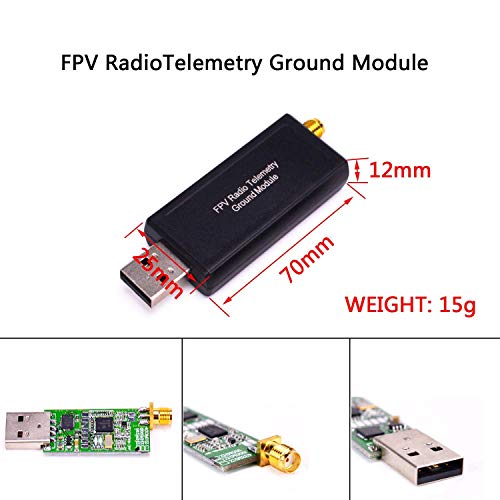 REES52 3DR Radio Telemetry Kit 915Mhz Air and Ground Data Transmit Module for APM 2.6 APM 2.8 Pixhawk Flight Controller - Image 2