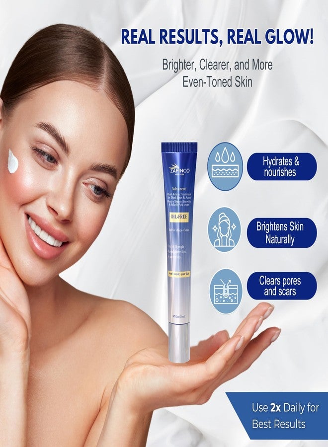 ZAFiNCO Advanced Dark Spot Corrector Cream for Dark Spots, Acne, Age Spots - Dual action Dark Spot Remover for Women and Men with Vitamin C, Salicylic Acid, Suitable for All Skin Types, 0.7 Fl oz - Image 4