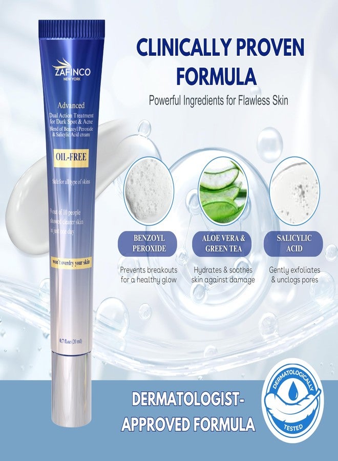 ZAFiNCO Advanced Dark Spot Corrector Cream for Dark Spots, Acne, Age Spots - Dual action Dark Spot Remover for Women and Men with Vitamin C, Salicylic Acid, Suitable for All Skin Types, 0.7 Fl oz - Image 3