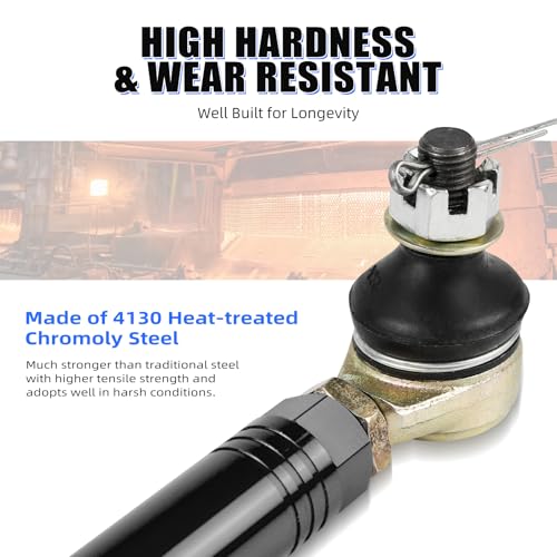 NICECNC عصا توجيه دراجة نارية NICECNC متوافقة مع ياماها بانشي 350 YFZ350 1987-2006، بانشي 350 YFZ350SE إصدار خاص 2005 2006، بيغ بير 350 YFM350U 1997-1999، انظر التوافقات - Image 4