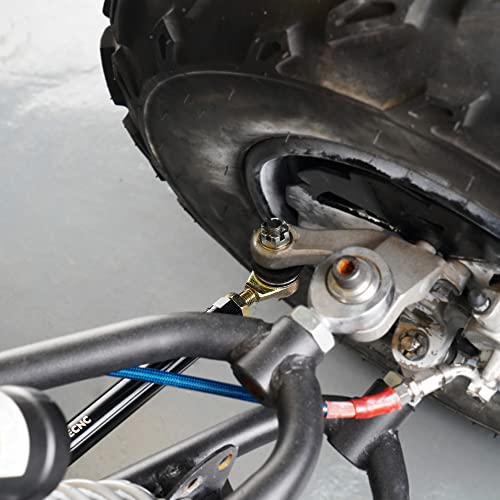 NICECNC عصا توجيه دراجة نارية NICECNC متوافقة مع ياماها بانشي 350 YFZ350 1987-2006، بانشي 350 YFZ350SE إصدار خاص 2005 2006، بيغ بير 350 YFM350U 1997-1999، انظر التوافقات - Image 3
