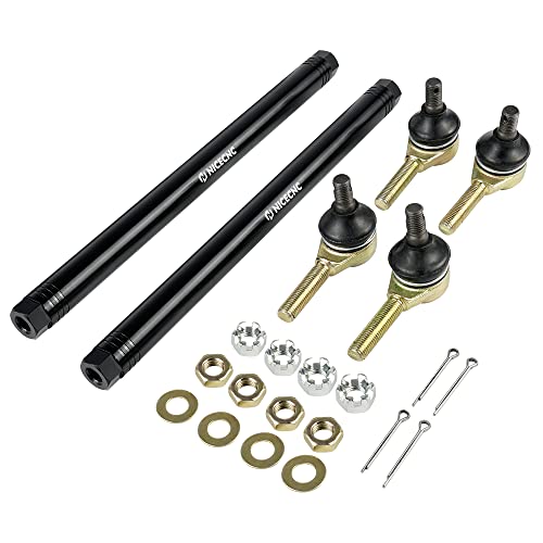 NICECNC عصا توجيه دراجة نارية NICECNC متوافقة مع ياماها بانشي 350 YFZ350 1987-2006، بانشي 350 YFZ350SE إصدار خاص 2005 2006، بيغ بير 350 YFM350U 1997-1999، انظر التوافقات - Image 1